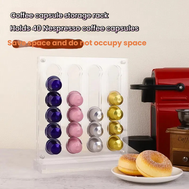 40 Kapseln Kaffeekapselhalter  – Coffee Capsule Holder Bewertung und Preis