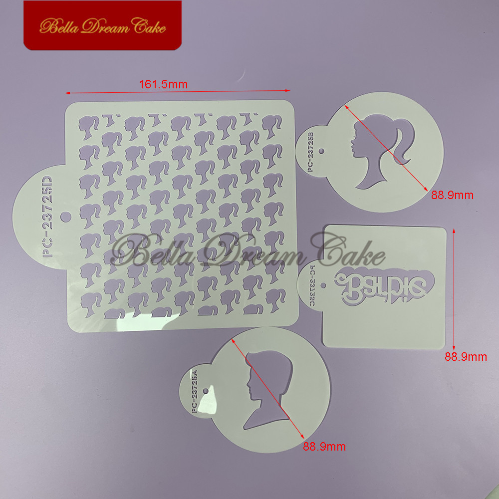 Cartoon Mädchen/Junge Design K – Coffee Stencil Art Bewertung und Preis