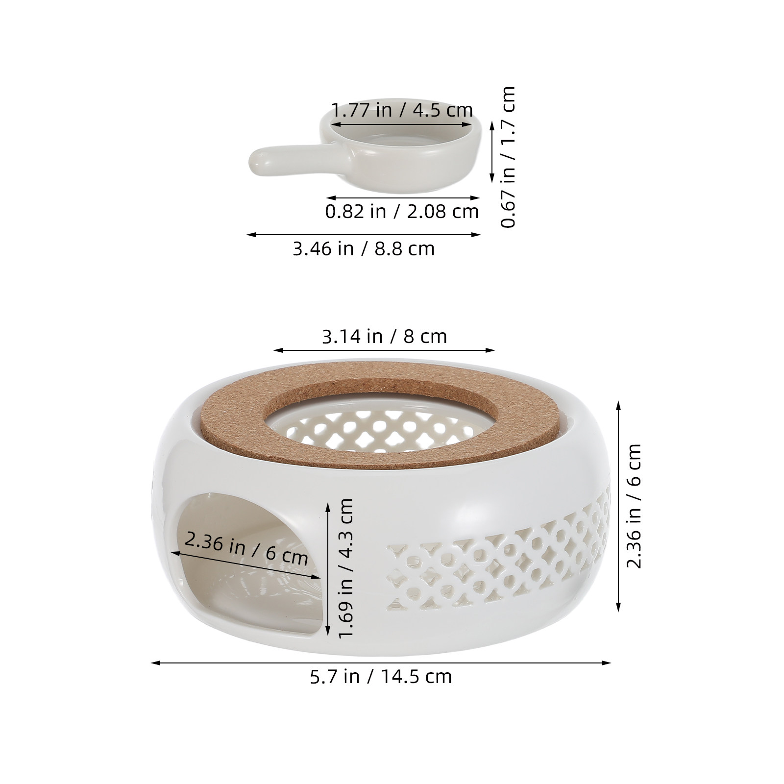 1 Set Keramik-Teekannenwärmer, – Coffee Tea With Milk Bewertung und Preis
