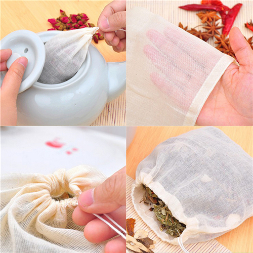 1pc/10Pcs Baumwolle Tee Tasche – Coffee Tea Gardens Bewertung und Preis