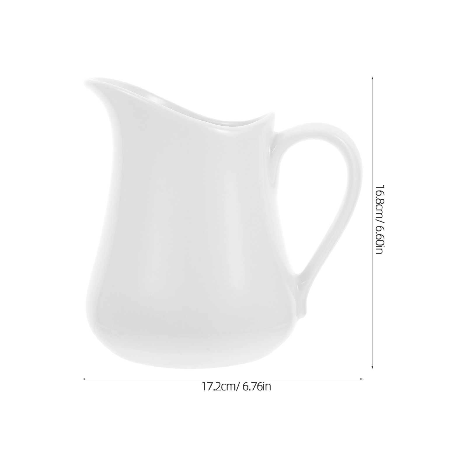 Keramikkrug 1000 ml, glatt, el – Coffee Tea Creamer Bewertung und Preis