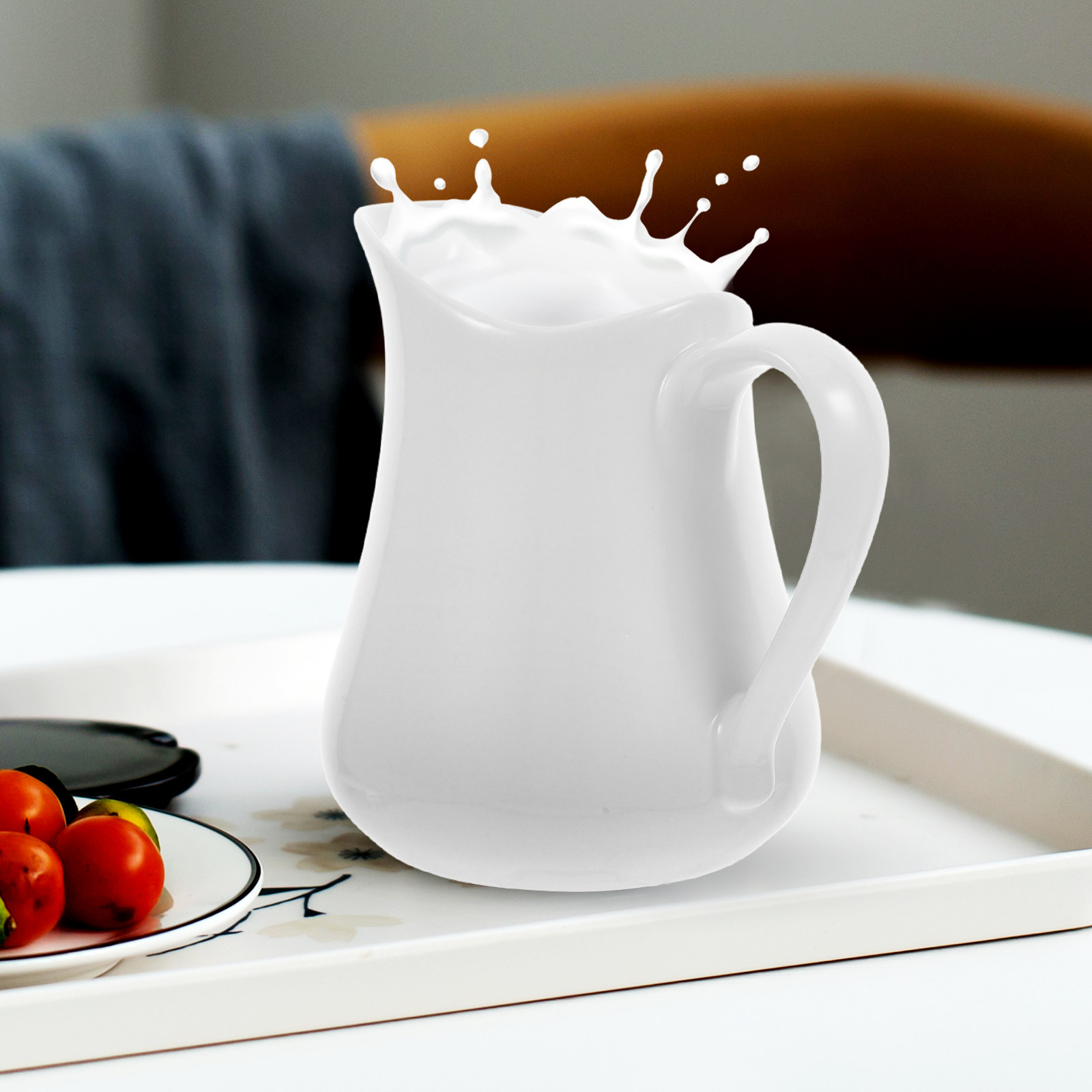 Keramikkrug 1000 ml, glatt, el – Coffee Tea Creamer Bewertung und Preis