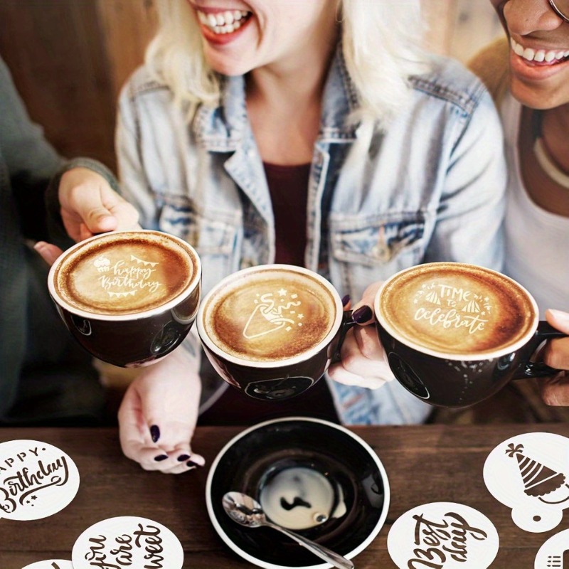 Professionelles DIY-Latte-Art- – Coffee Stencil Art Bewertung und Preis