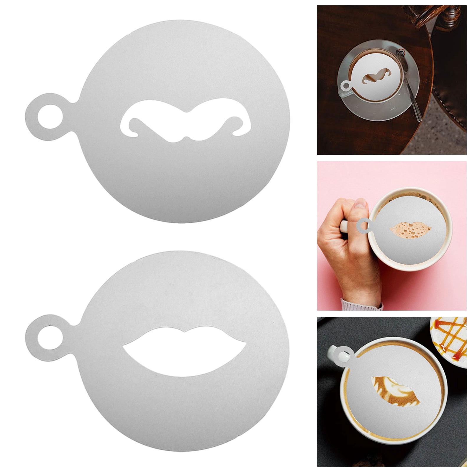 Latte Art Schablonen aus Edels – Coffee Stencil Art Bewertung und Preis