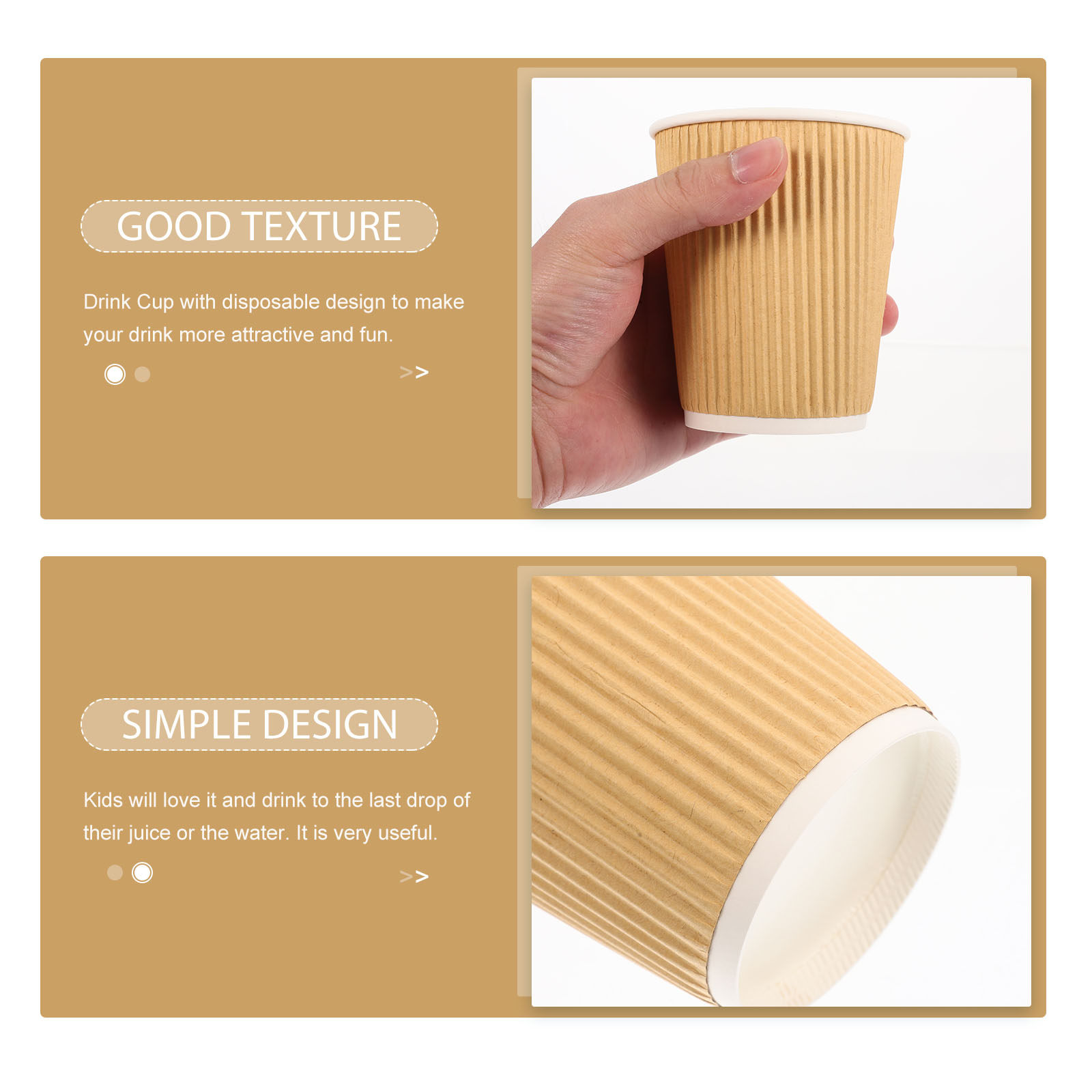 50 Stück Doppelwandige Einweg- – Wallpaper Coffee And Tea Bewertung und Preis