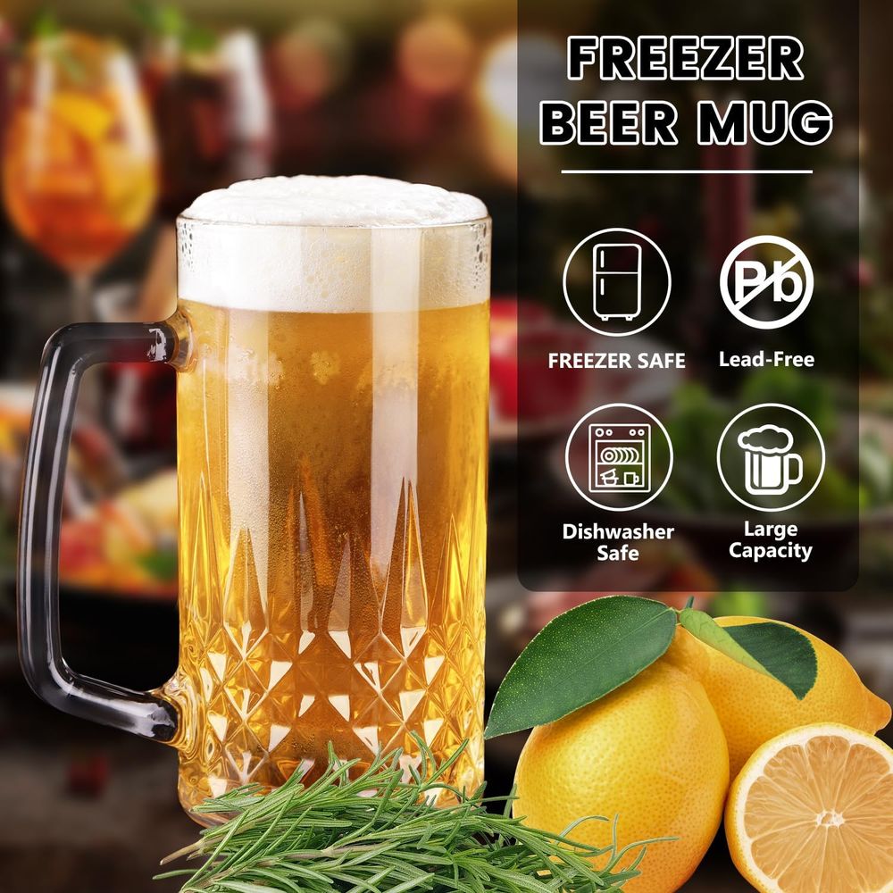 20 oz Schwere Glasbecher-Set m – Coffee Tea Set Bewertung und Preis
