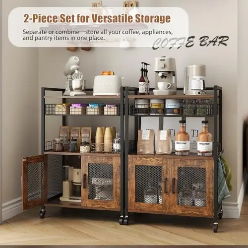 Kaffee-Bar-Schrank, 3-stöckige – Coffee&Tea House Opinie Bewertung und Preis
