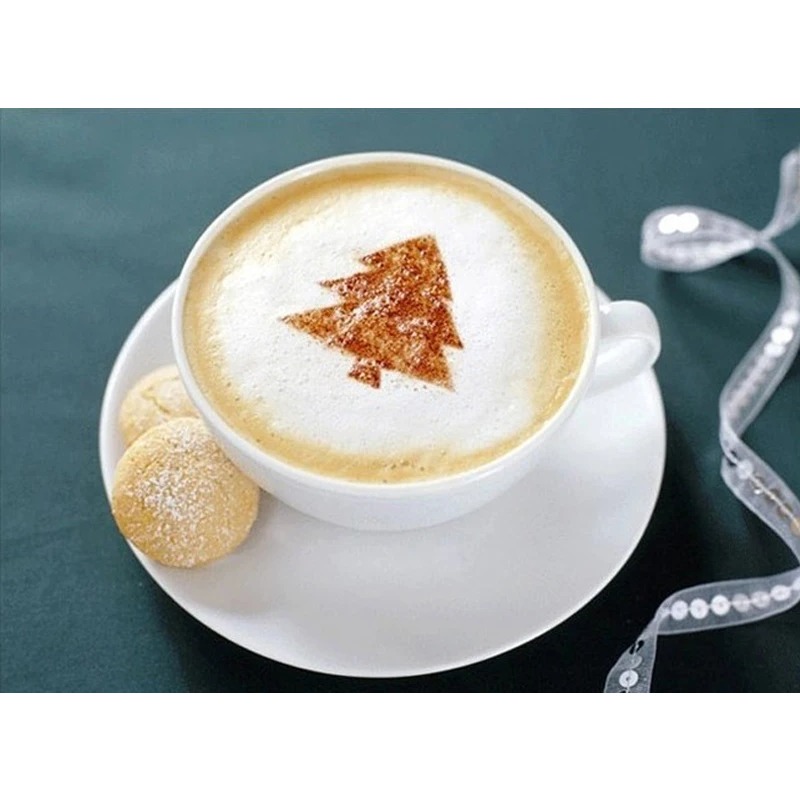 16 Stück Coffee Art Schablonen – Coffee Stencil Art Bewertung und Preis